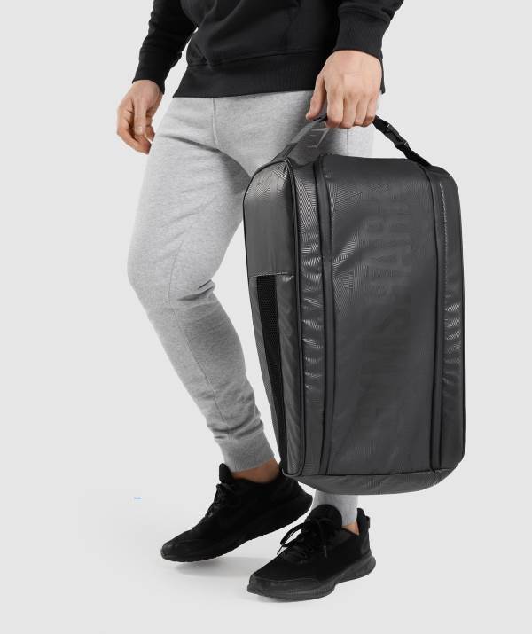 Panske Taška Na Topánky Gymshark X-Series Čierne | WK8496350